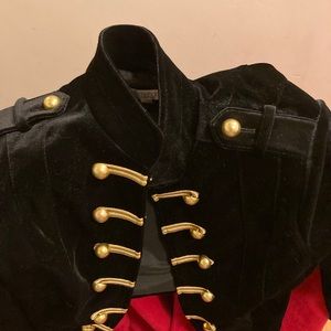 Eva Mendes Short military Style cropped jacket .